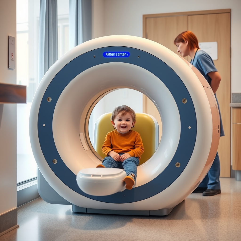 'Kitten scanner' helps children get MRIs without anaesthetic